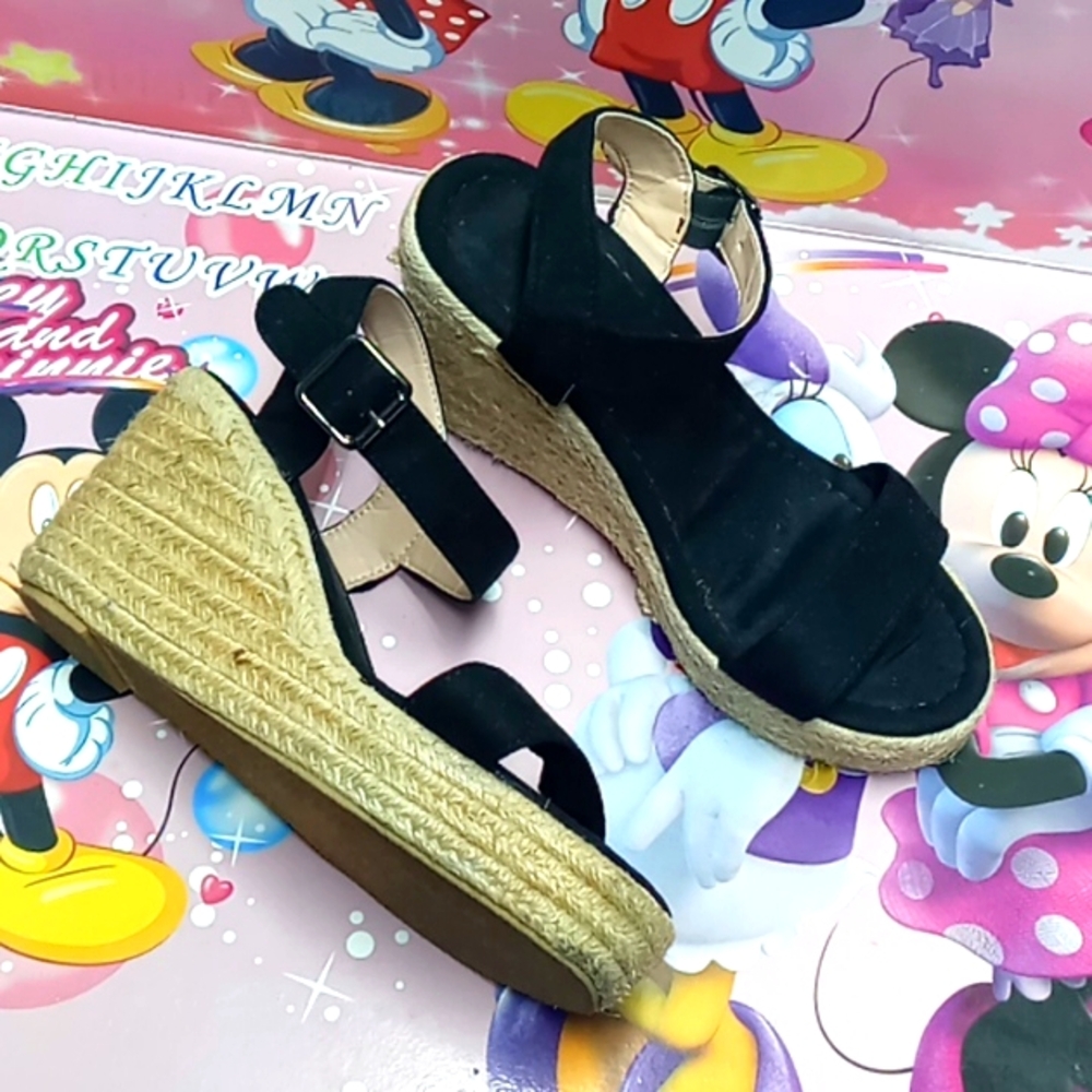 SUEDE WOMEN WEDGES